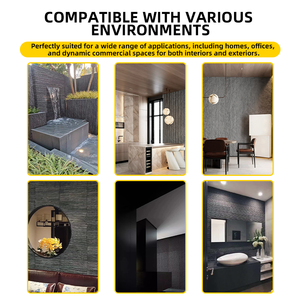Panneau de <span class=keywords><strong>cloison</strong></span> de séparation Panneau en polyuréthane 3D pour la décoration intérieure et extérieure Faux Stone Contemporary Custom Patterns PU Modern - Product Image 6