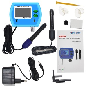 Analizador de Calidad del Agua PH-9853, Medidor de pH y EC de Alta Precisión para Agua Potable, Acuarios, Piscinas, Laboratorios y Acuicultura - Product Image 2