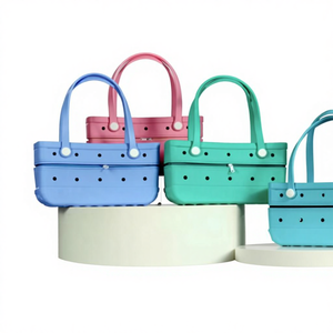 Sac de plage pliable en EVA imperméable d'été, directement de l'usine, camping en plein air, léger et durable, sac fourre-tout en EVA de taille moyenne - Product Image 2