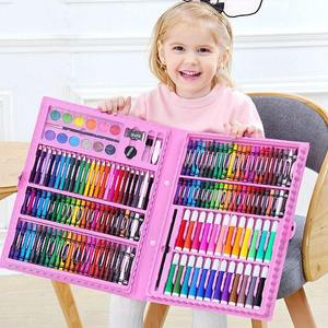 Ensemble de 150 crayons de couleur à l'eau lavables pour l'école, les enfants et les étudiants, outils de <span class=keywords><strong>dessin</strong></span>, pinceaux de couleur - Product Image 3