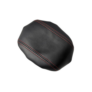 Funda para reposabrazos Hyundai Tucson 2006-2013, cubierta protectora de cuero negro para consola central, no requiere desmontaje - Product Image 2