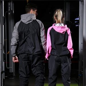 Trajes de sauna de moda para hombre y mujer, de talla grande, para gimnasio, pérdida de peso, deportivos, sin marca, para proveedores - Product Image 2