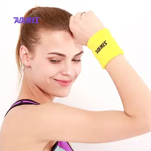 Wrist Sweatband Volly Wrist Brace Fitness Tennis Winter Sport Wristband Gym Support Sweat Band Towel Bracelet Protector