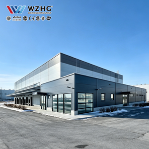 Bâtiment d'usine automobile préfabriqué en acier pour projets de fabrication de véhicules - Product Image 1