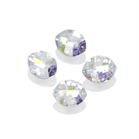 Dongzhou Cristal Verre Strass Forme Ovale K9 Cristal Fantaisie Pierre Vente en Gros Perles de Cristal en Vrac pour Bijoux Accessoires de Bricolage
