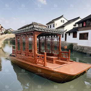 Barco de recreo de estilo chino para <span class=keywords><strong>turismo</strong></span> cultural y cruceros lacustres con <span class=keywords><strong>motor</strong></span> eléctrico - Product Image 2