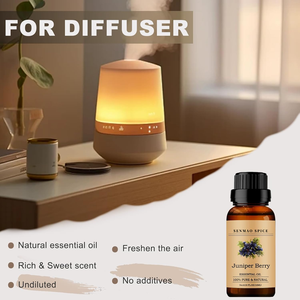 Huile de baies de genévrier naturelle en vrac, provenant de l'usine, vente en gros pour les soins de la peau, massage corporel - Product Image 5