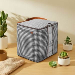 Organisateur de vêtements pliable pour la maison, sac de rangement grande capacité en tissu non tissé pour vêtements, sacs de rangement sous le lit - Product Image 1