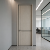 Portes intérieures en bois, porte en bois sur mesure pour projet de maison, hôtel, villa, bâtiment, porte d'entrée