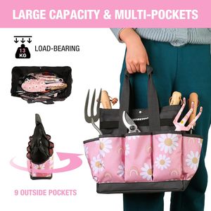 Échantillon gratuit : Sac à outils de jardinage pour hommes et femmes, sac de rangement domestique, sac à outils de jardinage avec sac à outils artisanal - Product Image 4