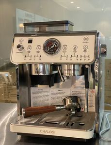 Máquina de Espresso Semiautomática de Acero Inoxidable Eléctrica con Molinillo, para Cafeterías, Autocaravanas, Exteriores y Hoteles, Venta al Por Mayor - Product Image 3