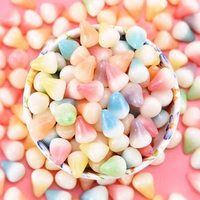 Fabrieksdirect meerkleurige stokvormige gevulde gummy snoepjes met echt vruchtensap OEM Private Label groothandel importeur zak