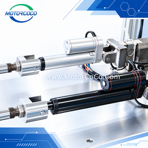 Actionneur linéaire modèle LA10 12V et 24V, charge 1500N, options de course personnalisées pour l'élevage avicole automatisé LA10 LA10 - Product Image 1