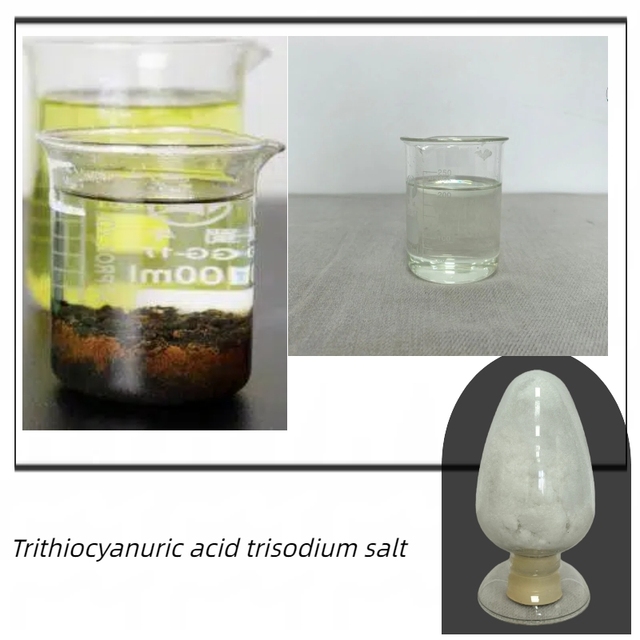 Industrial Wastewater Treatment Trimercaptotriazine Sodium Salt (Trithiocyanuric Acid Trisodium Salt)