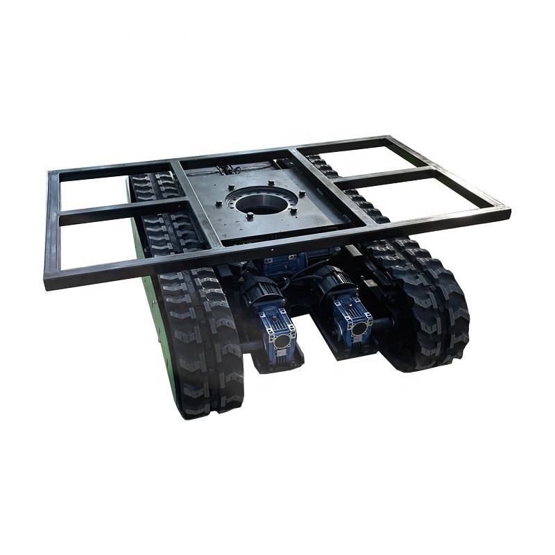 Rotating Plate Electric Motor Rubber Crawler Chassis| Alibaba.com