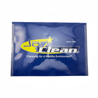 Porte-documents A4 personnalisé avec logo imprimé UV, pochette transparente en PP, surface brillante/mate/givrée, fermeture à bouton pression, pour le bureau et l'école