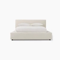 New Style Gepolstertes Holzbett Eiche Massivholz rahmen Kingsize-Bett
