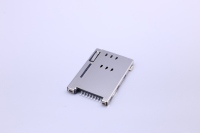 Connecteur de carte Micro SIM de type USB avec carte mémoire 6 + 2P H2.2 Push produit de haute qualité