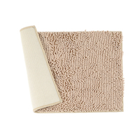 Benutzer definierte dicke weiche Chenille Toiletten boden Anti-Rutsch-Bad Teppich Set