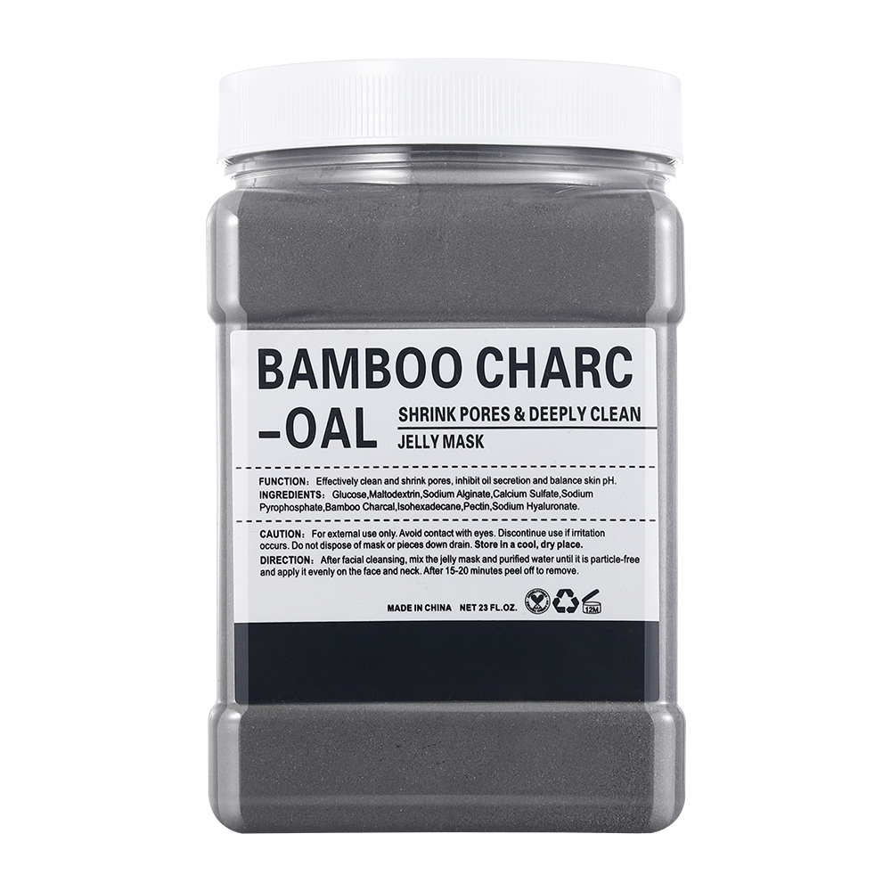 MASCARILLA DE GELATINA DE CARBÓN DE BAMBÚ