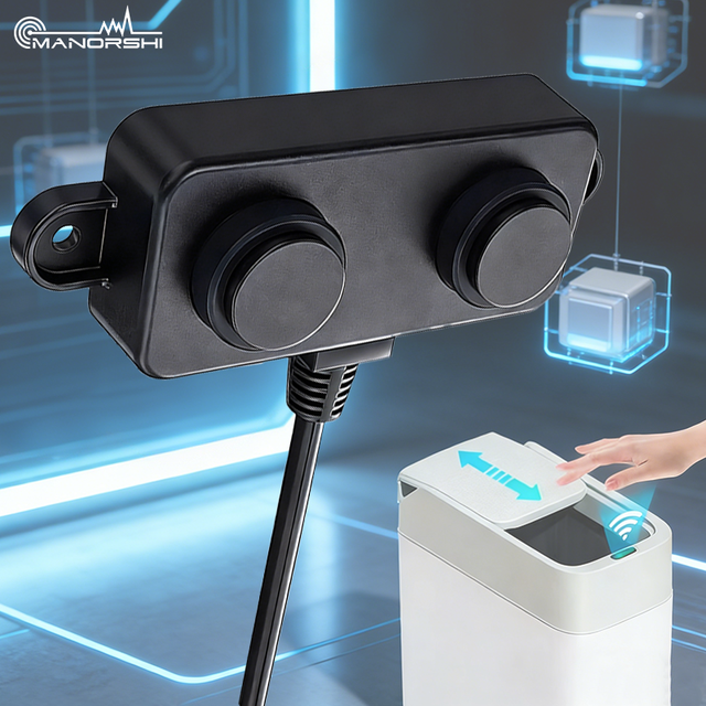 Small Blind Zone 3cm 3.3-5V Power Ultrasonic Ranging Distance Sensor Split Waterproof Module for Water Tank Level Monitoring