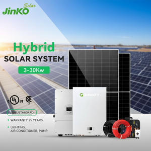 Système de stockage d'énergie solaire hybride 5kW 10kW 15kW, kit PV complet pour montage sur toit - Product Image 1