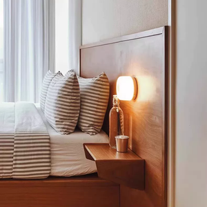 Lampe murale LED <span class=keywords><strong>Bacci</strong></span> de designer à prix avantageux du fabricant, éclairage d'ambiance blanc pour salon et chambre, minimaliste et à intensité variable - Product Image 5