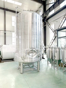 Tanque <span class=keywords><strong>de</strong></span> Cerveza Brillante <span class=keywords><strong>de</strong></span> Doble Pared Vertical <span class=keywords><strong>de</strong></span> 20BBL, 30BBL, 60BBL para Almacenamiento, Carbonatación y Servicio en Cervecerías Artesanales - Product Image 3