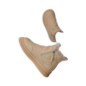 Nuovi Stivali da Neve Invernali da <span class=keywords><strong>Donna</strong></span> 2025 Antiscivolo Caldi Sportivi Resistenti Traspiranti con Fodera in Puro Cotone Morbidi con Lacci Bestseller - Product Image 4