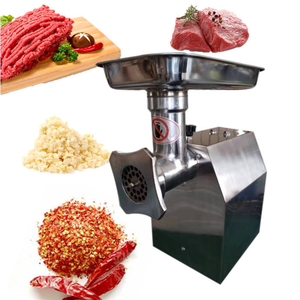 New Late-Model Stainless Steel Automatic Meat Grinder & Vegetable Chopper Industrial Machine with 120kg/h Capacity - Product Image 1