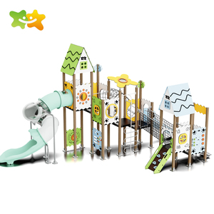 Équipement de parc extérieur pour hôtel-resort, série naturelle Famille d'Enfance, toboggan Bf-2025-0007 - Product Image 6