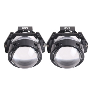 Sanvi LK8 3 Inch 60w 11110lm 6000k Double Cup Lossy Installation <b>Projector</b> <b>Lights</b> Lens Bi Lens - Product Image 1