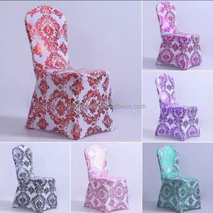 Housse de chaise universelle élastique de qualité supérieure en spandex <span class=keywords><strong>vert</strong></span> émeraude pour les fournitures de mariage - Product Image 5