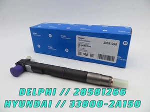 コモンレール射出インジェクター28581266 33800-2A150 338002A150,ヒュンダイ起亜用オリジナルの自動車スペアパーツ - Product Image 6