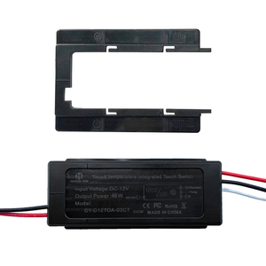 Marvel Een Enkele Knop Verlichting Controller 12V Badkamer Slimme Make-Up Spiegel Capacitieve Touch Schakelaar Licht Langzaam 1H <span class=keywords><strong>Timer</strong></span> - Product Image 5