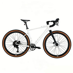 Produttore OEM/ODM di <span class=keywords><strong>Biciclette</strong></span> Gravel con Manubrio Ribassato, Telaio in Lega di Alluminio 700C, Forcella in Carbonio, 10 Velocità, Design e Logo Personalizzati Accettati - Product Image 4