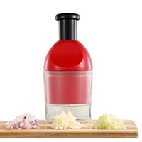 Multifunctionele Handmatige Voedselverwerker Ps Plastic Dicer En Chopper Met Trekfunctie