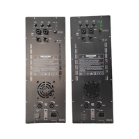 Nouveauté 2024 Module d'amplificateur de plaque professionnel haute puissance 1600 Watts avec DSP pour caisson de basses et système PA 2.1