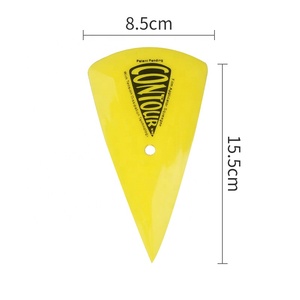 Carbins Chuyên Nghiệp Window Tint Tool Đa Squeegee ABS Cứng Mini Triangle Squeegee Xe Công Cụ Làm Sạch Kit Khuôn - Product Image 3