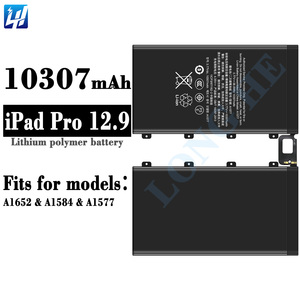 Batería de tableta para ip Pro 10307 1ST, suministro de fábrica, 12,9 mAh, <span class=keywords><strong>A1652</strong></span>, <span class=keywords><strong>A1584</strong></span>, A1577 - Product Image 3