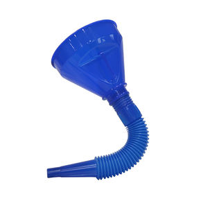Funil universal de plástico flexível, extensão grande da drenagem do óleo do carro com filtro e tubo removível - Product Image 2