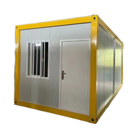 Portable 20 pieds extensible en acier conteneur maison préfabriquée minuscule Villa bureau conception espace de travail mobile pour l'hôtel ou l'appartement