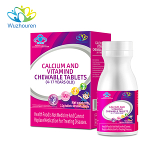 Fournisseur de comprimés de vitamine <span class=keywords><strong>D</strong></span> Carbonate de calcium Comprimés à croquer de vitamine <span class=keywords><strong>D</strong></span> Formule pour enfants pour adolescents de 4 à 17 ans - Product Image 2