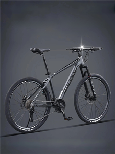 Vélo tout-terrain 33 vitesses 27,5 pouces à vitesse variable ultra léger avec amortissement et frein à disque hydraulique pour adulte et étudiant VTT - Product Image 3