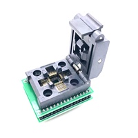 Adaptador de programador IC TQFP32 QFP32 a DIP32, Chip de prueba, enchufe SA663, circuitos integrados de asiento ardiente