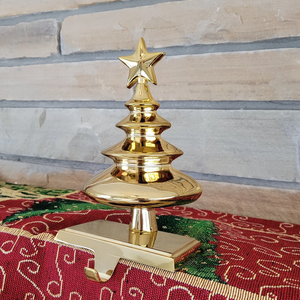 Dernière conception de support de bas en laiton brillant poli - Product Image 2