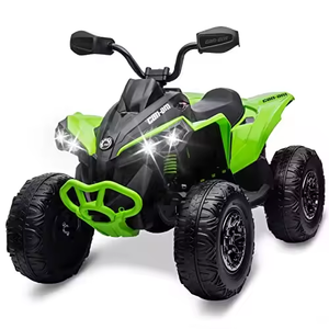 <span class=keywords><strong>Quad</strong></span> pour Enfants 4 Roues, Voiture Jouet Électrique Can-Am 12V avec Télécommande, Lumières LED et Suspension à Ressort - Product Image 4