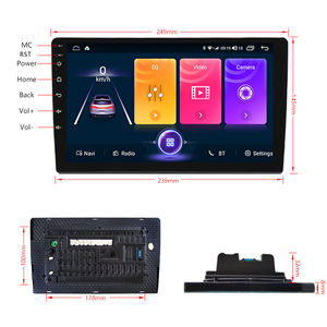 Lecteur DVD de voiture universel 10 "Android Auro pour VW Bora Golf 6 Passat Scirocco Sharan Touran pour <span class=keywords><strong>Skoda</strong></span> Octavia <span class=keywords><strong>Fabia</strong></span> <span class=keywords><strong>2</strong></span> - Product Image 6