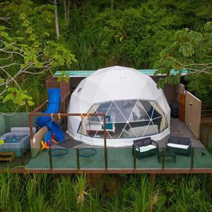 Dôme géodésique de glamping en toile PVC de qualité supérieure pour hôtel, complexe hôtelier, extérieur, loisirs, maisonnette, tente - Product Image 6