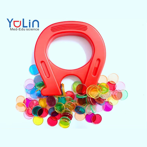 แม่เหล็กพลาสติกรูปเกือกม้า ขนาด 12x12x2 ซม. สำหรับอุปกรณ์การศึกษาที่ใช้ในโรงเรียนประถมศึกษาและ<span class=keywords><strong>มัธยม</strong></span>ศึกษา - Product Image 1